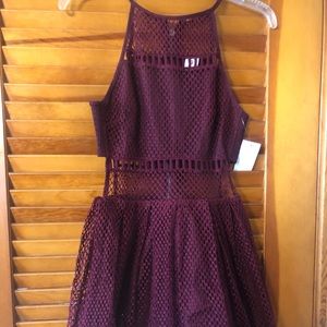 Maroon Dress